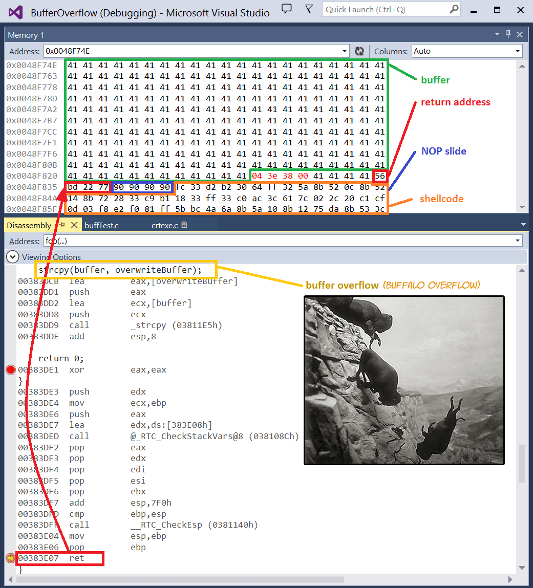 Buffer Overflow Hromsd